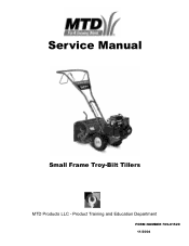 Troy-Bilt Pro-Line CRT Service Manual