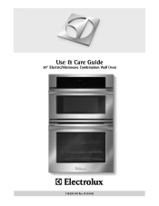 Electrolux E30MC75JPS Owners Guide