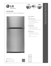 LG LTC22350WH Specification