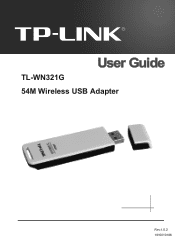 TP-Link TL-WN321G User Guide