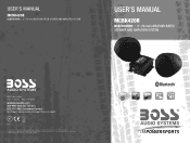 Boss Audio MCBK420B User Manual V2