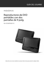 Insignia NS-DS9PDVD15 User Manual (Español)