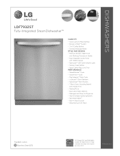 LG LDF7932WW Specification