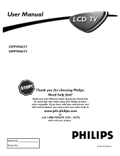 Philips 26PF9966 User manual