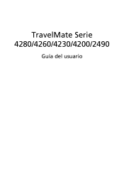 Acer TravelMate 4200 TravelMate 2490 - 4230 - 4280 User's Guide ES