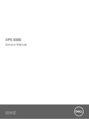Dell XPS 13 9380 XPS 9380 Service Manual
