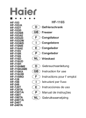 Haier HF-116S User Manual