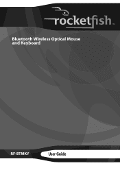 Rocketfish RF-BTMKY User Manual (English)