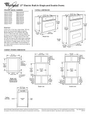 Whirlpool GBD277PDS Dimensions