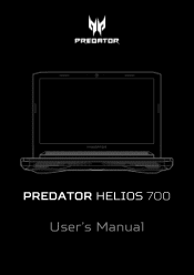 Acer Predator PH717-71 User Manual