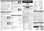 Memorex MVD2016BLK User Guide