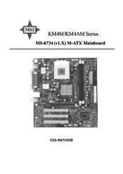 MSI KM4M User Guide