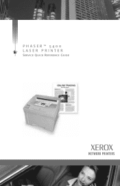 Xerox 5400N Quick Reference Guide