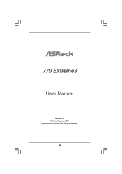 ASRock 770 Extreme3 User Manual
