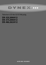 Dynex DX32L200A12 User Manual (Spanish)
