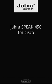 Jabra SPEAK 450 User Manual