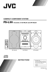 JVC FS-L30 Instruction Manual