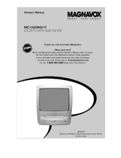 Magnavox MC132EMG User manual,  English (US)