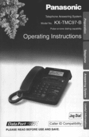 Panasonic KXTMC97B KXTMC97B User Guide
