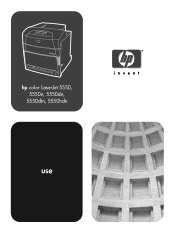 HP 5550n HP Color LaserJet 5550 series - User Guide