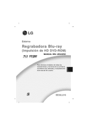 LG BE06LU10 Owner's Manual (Español)