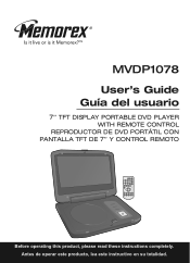Memorex MVDP1078 User Guide
