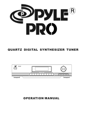 Pyle PT652T PT652T Manual 1