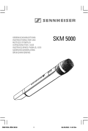 Sennheiser SKM 5000 Instructions for Use