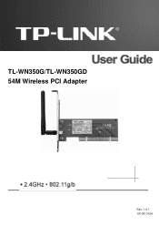 TP-Link TL-WN350G User Guide