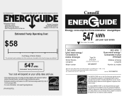 Maytag MFI2569YEW Energy Guide