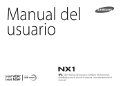 Samsung NX1 User Manual (Spanish)