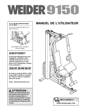 Weider 9150 French Manual