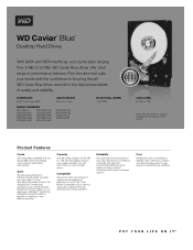 Western Digital WD5000KS Product Specifications