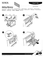 Xerox 7760DX Instruction Sheet - Installing Printer Options