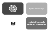 HP Media Center 800 HP Media Center PCs - (English) MEDIA CENTER SUPPLEMENT NA SUM03 5990-5719