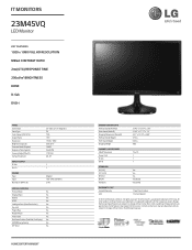 LG 23M45VQ-B Specification - English
