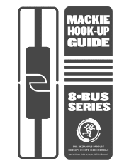 Mackie 32.8Bus Hook-Up Guide