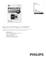 Philips FM16MA35B Leaflet