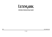 Lexmark Z2420 Network Guide
