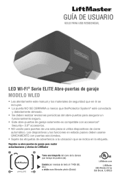 LiftMaster WLED Owners Manual - Spanish
