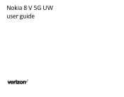 Nokia 8 V 5G UW User Manual