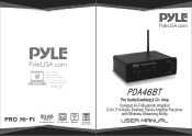 Pyle PDA46BT Instruction Manual