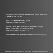 Sony Ericsson W350i User Guide