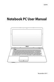 Asus R700VM User's Manual for English Edition
