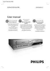 Philips DVP3340V User manual