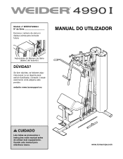 Weider 4990 I Portuguese Manual