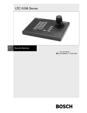 Bosch LTC 5136/61 Instruction Manual