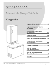 Frigidaire LFCH13M2MW Complete Owner's Guide (Español)