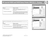 HP LaserJet P4014 HP LaserJet P4010 and P4510 Series Printers UPD PCL 5  -  Printing