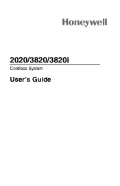 Honeywell 2020-5B User Guide
